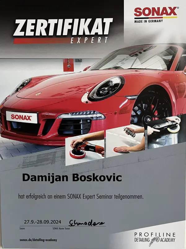 Zertifikat Fahrzeugaufbereitung – MBB Autoreinigung (4)