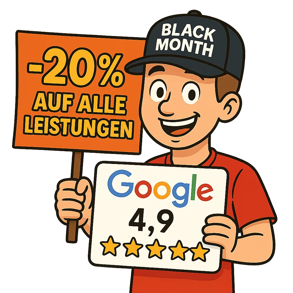 Black Month Autoaufbereitung – 20% Rabatt auf alle Leistungen und Google Bewertung 4,9 Sterne