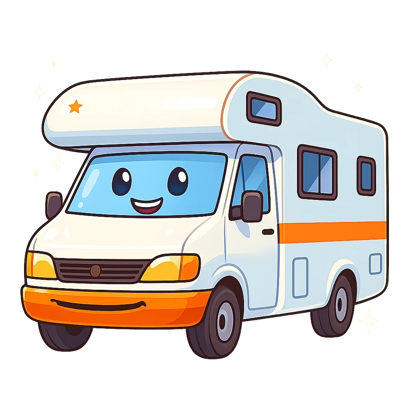 Glänzendes Wohnmobil nach Keramikversiegelung - Vorteile mit Keramikbeschichtung, MBB Autoreinigung