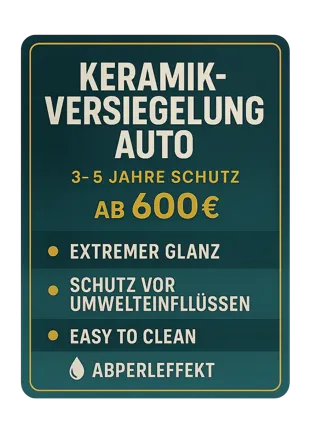 Keramikversiegelung Autoaufbereitung Paket