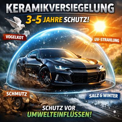 Keramikversiegelung – Vorteile im Vergleich zu Wachs