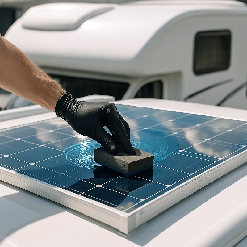 Solarpaneele versiegeln