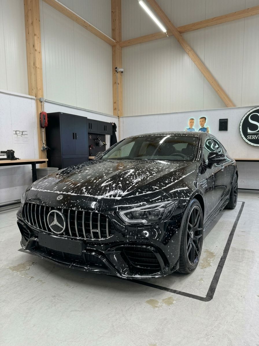 Mercedes-AMG GT 63 mit Lackschutzfolie
