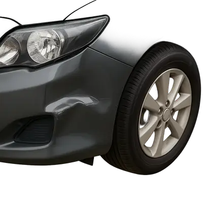 Ausbeulen mit Lackieren