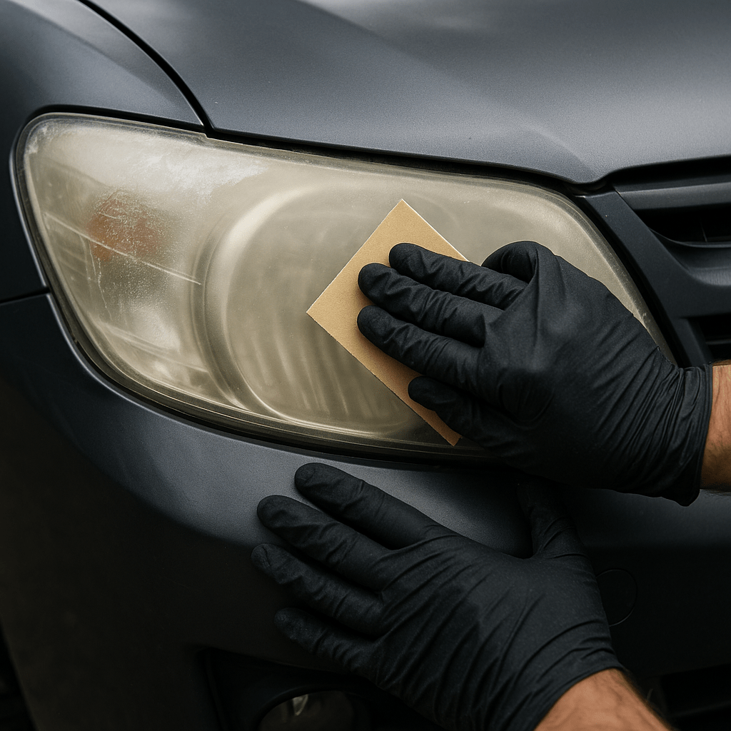 Scheinwerferaufbereitung